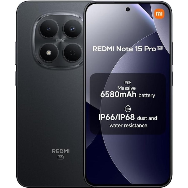 Xiaomi Redmi Note 15 PRO Black 8GB 256GB Brand New Condition Unlocked