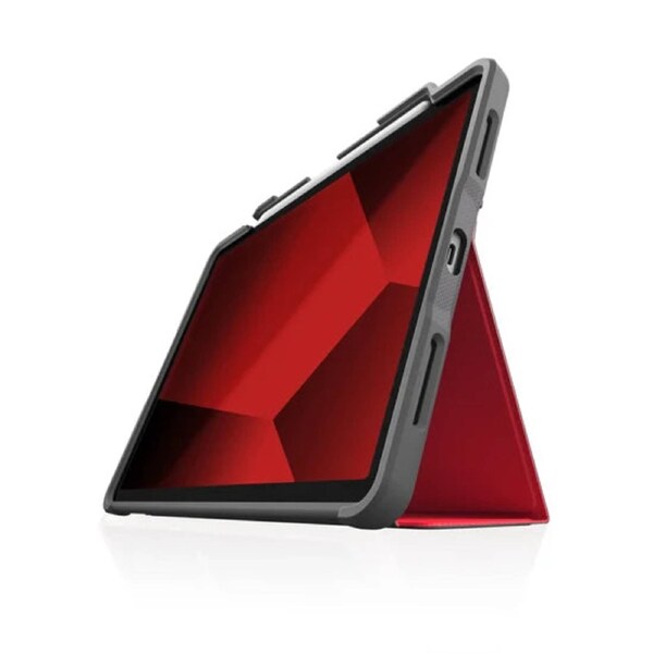 STM DUX Plus (IPAD Air 11" M3/M2/5TH/4TH GEN) Ap Fitted Case- Red
