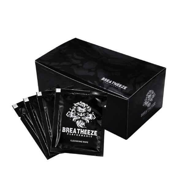 Breatheeze Individual Cleansing Wipes - 30 Pack