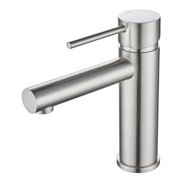 Mondella Resonance Basin Mixer - 35mm - Brushed Nickel - Ergonomic Handle