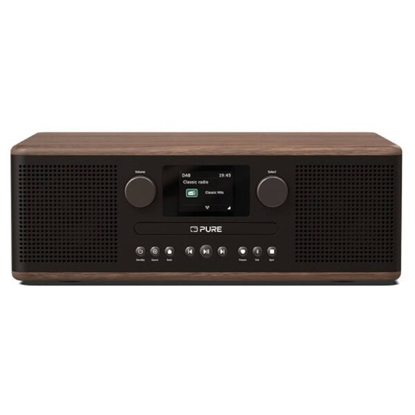 Pure Classic C-D6 DAB+/FM Radio - Coffee Black