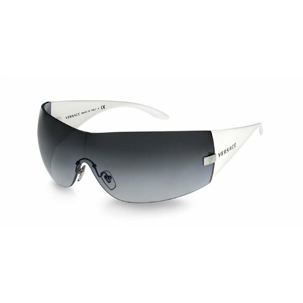 Versace Shield White Unisex Sunglasses VE2054 1000/8G