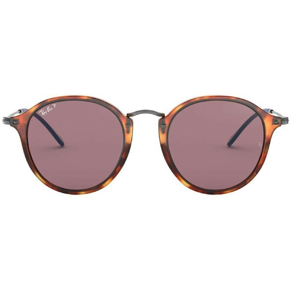 Ray-Ban Round Fleck Polarized Unisex Sunglasses RB2447 1245W0