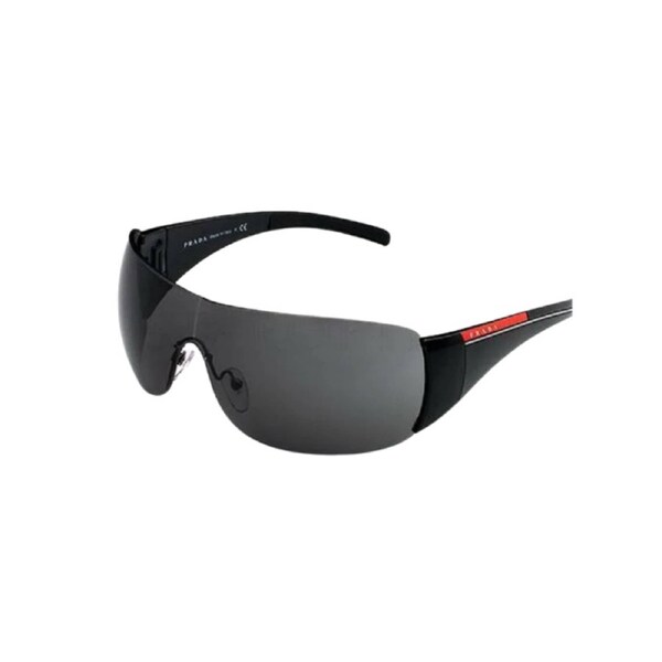 PRADA Sport Black Shield Wrap Sunglasses SPS 02L PS 02LS 1AB1A1