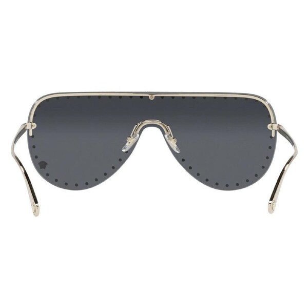 VERSACE Glam Medusa Dark Blue Pilot Women Sunglasses VE 2230B 125280