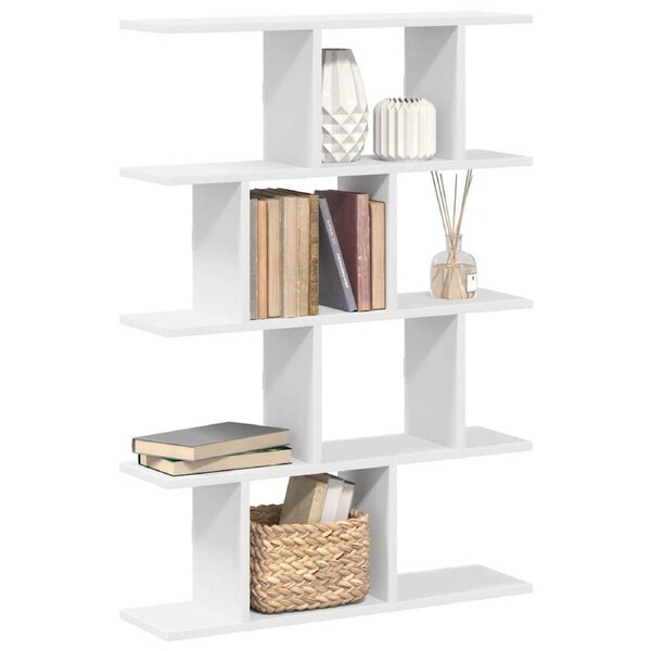 Wall Cube Shelf 12 Compartments White Engineered Wood vidaXL
