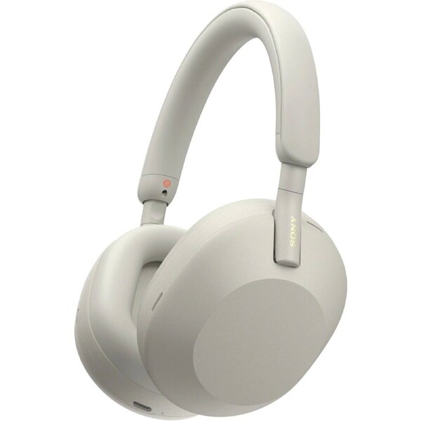 Sony WH-1000XM5 Premium Noise Cancelling Wireless Over-Ear Headphones - Silver (AU Stock)
