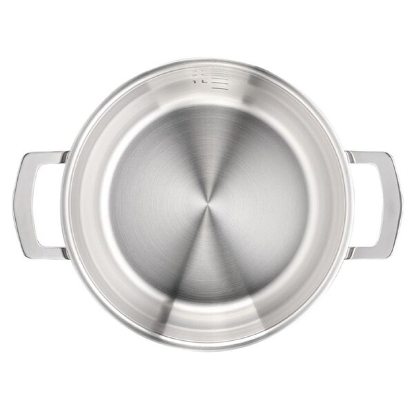 Tefal Emotion+ Gourmet Induction 24cm Stainless Steel Uncoated Dutch Oven