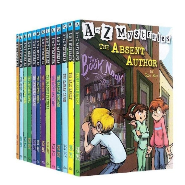 A to Z Mysteries 26 Book Collection Boxed Set Detective Novel Kids Reading Gift
