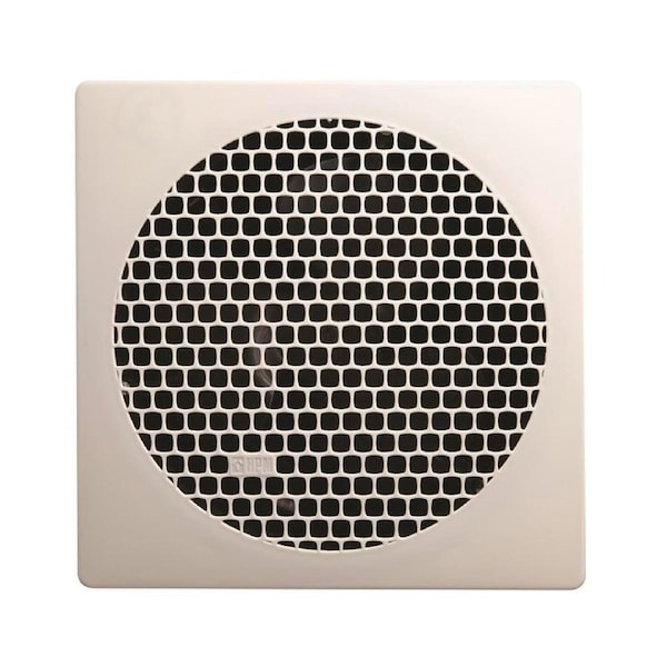 HPM 250mm Exhaust Fan - White - Plastic - Strong Air Extraction