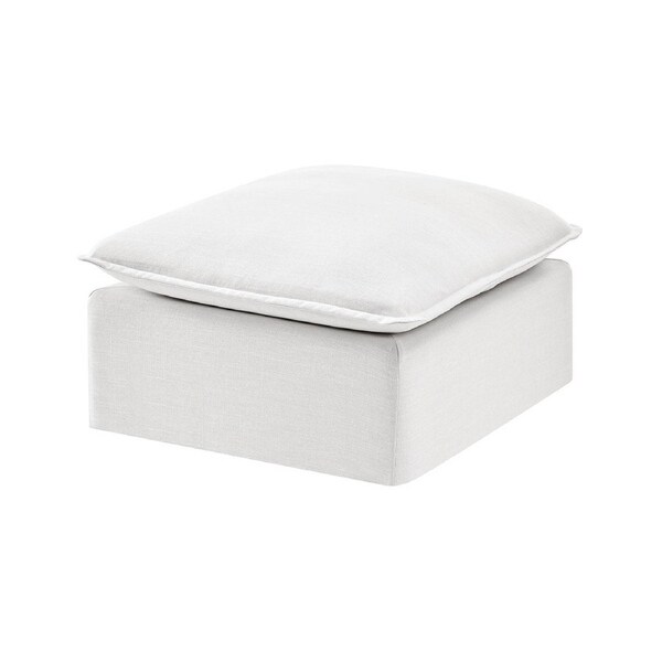 Brosa Palermo Ottoman (White)