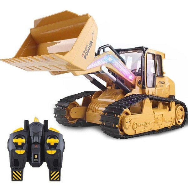 HOLALA RC Skid Steer Loader 1/14 10 Channel Remote Control Toy