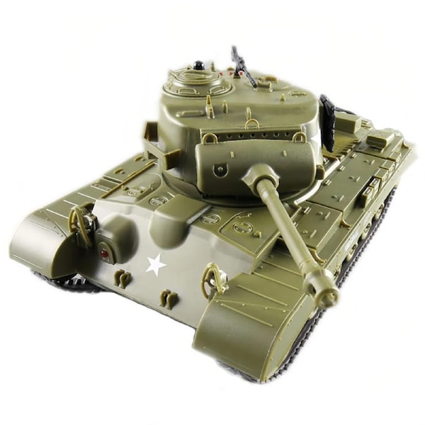 HOLALA RC Tank 1/30 Scale 2.4Ghz Infrared Toy with Sound Lights-M26