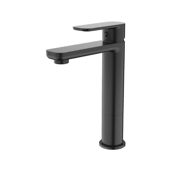 Caroma Lead Free Luna Mid Basin Mixer - 40mm x 232mm - Satin Black - Efficient Design