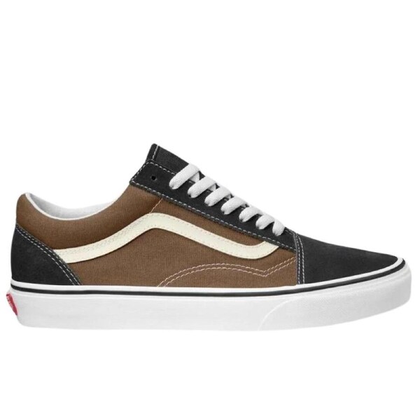 Vans Old Skool Canvas Suede Pop Mens Casual Shoes Sneakers in Brown/Multi US 5