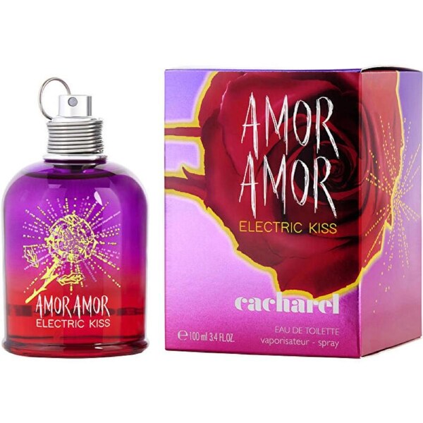 Cacharel Amor Amor Electric Kiss Eau De Toilette Spray 100ml/3.4oz 100ml/3.4oz
