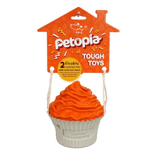 Petopia Ultra Tough Dog Toy Pup Cake 1 Pack