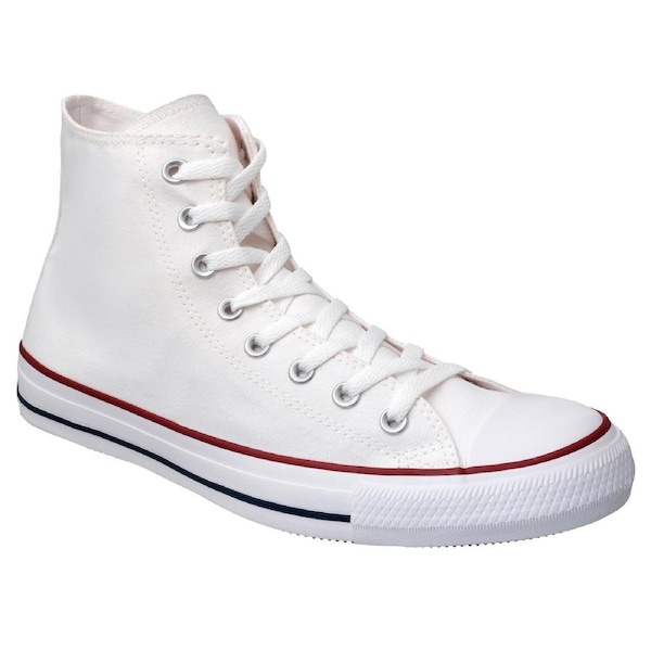 Converse Chuck Taylor All Star Hi-Top Unisex Sneakers Optical White US Men's 9.5/Women's 11.5