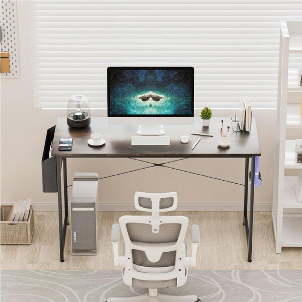 Levede Computer Gaming Desk Study Home Office Workstation Desk PC Laptop Table 120cm x50cm x75cm