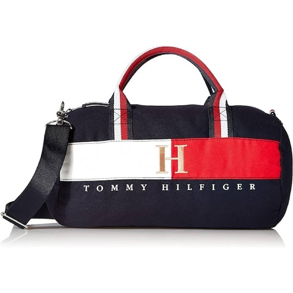Tommy Hilfiger Kids Unisex Dennis Duffle Bag Sky Captain Blue Navy