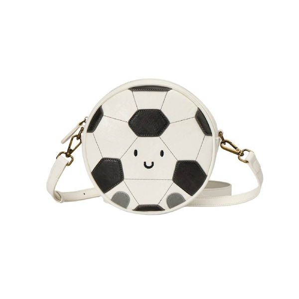 Drompals Mini Football Crossbody Bag