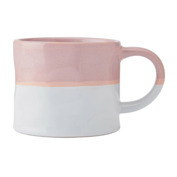 Mikasa Ombre Mug 350ml - Pink and White