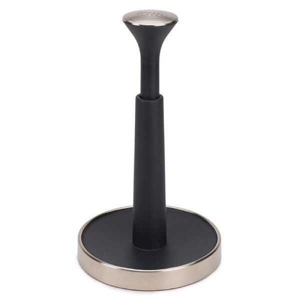 Joseph Joseph Push & Tear Kitchen Roll Holder Grey
