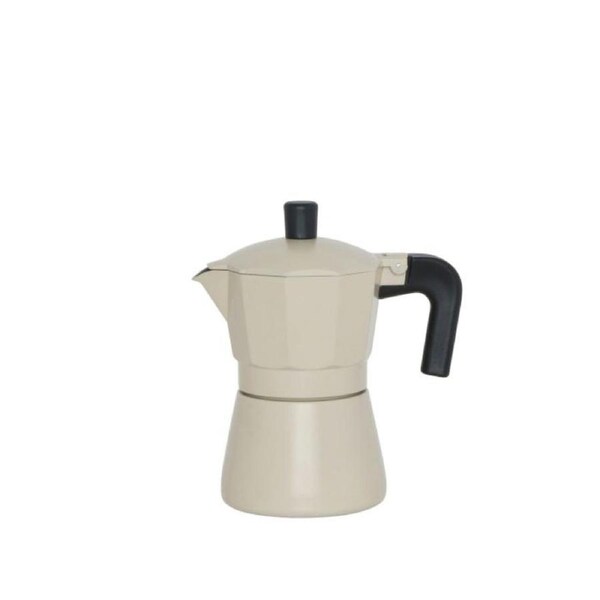 Leaf & Bean Piazza 3 Cup Stovetop Espresso Maker - Oat
