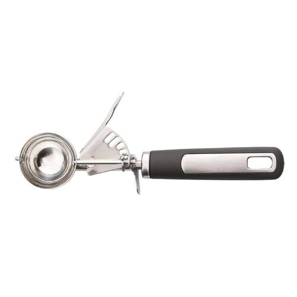 Stainless Steel Ice Cream Scoop with Lever 21.3X8.4X2.8cm Easy Grips