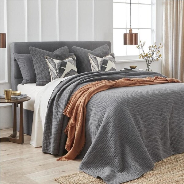 Naya Coverlet Cinder Home Beautiful