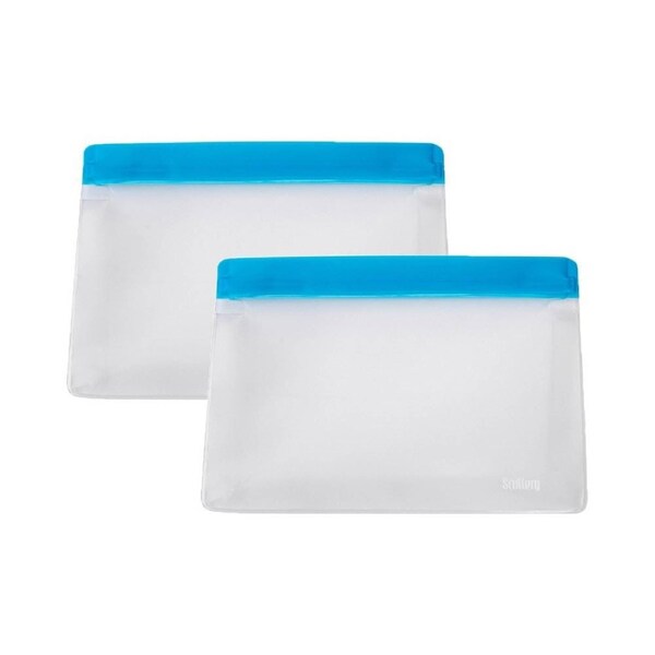 Eco Re Use 2 Piece Food Bag Set Medium 20.5X5X15.5cm Scullery
