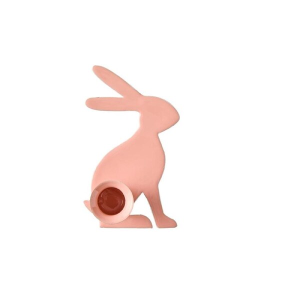 Fleur & Field Easter Bunny Candle Holder - Pink