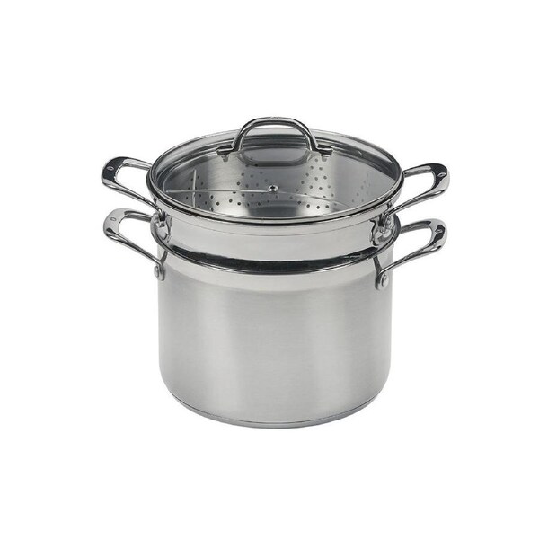 Premium Steel Induction 4 Piece Multi Pot Set 22x24cm Swiss Diamond