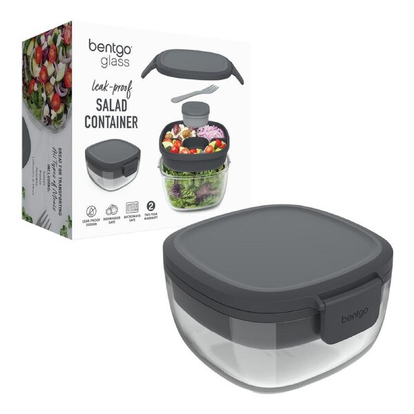 Bentgo All--One Glass Salad Container