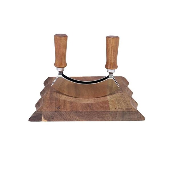 Spice Market Mezzaluna Rocking Chopper & Board Set 20X20X2cm Baccarat