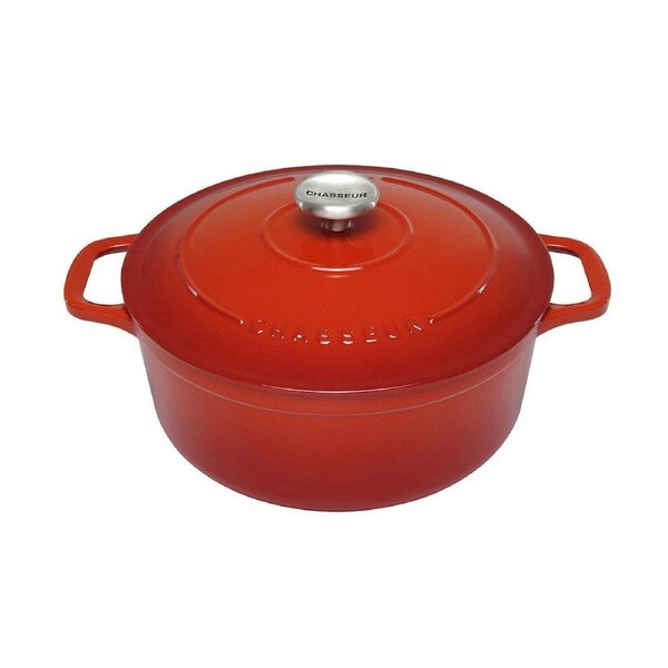 Round French Oven /5.2L Inferno 26cm/5.2L Red Chasseur
