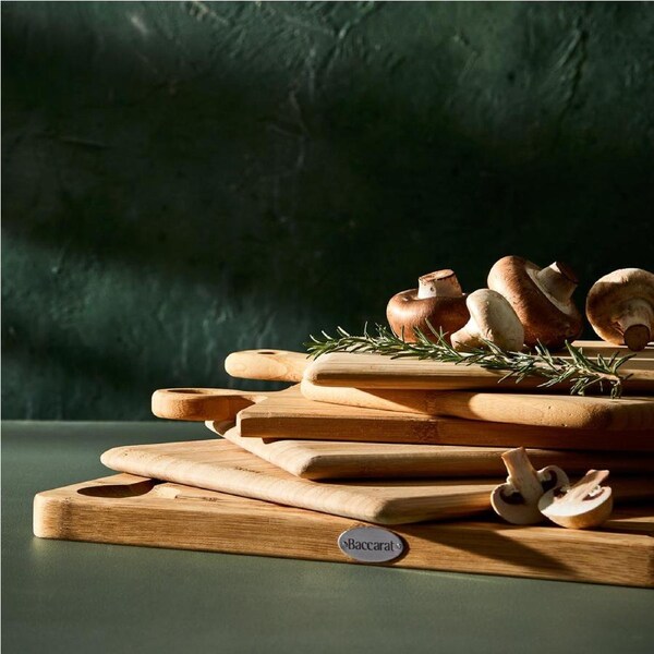 Baccarat Dishwasher Safe Bamboo Chopping Board 30X22X1.5cm