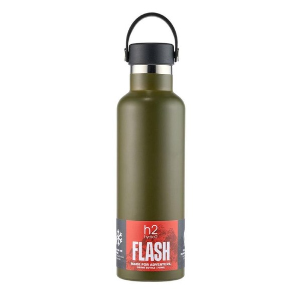 h2 hydro2 FLASH Reusable Classic Water Bottle 750ml