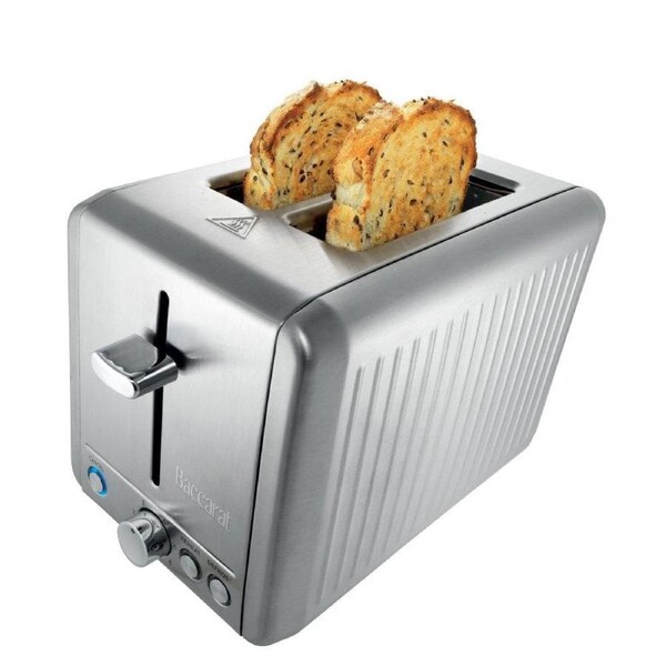 Baccarat The Toasty Slice 2 Slice Toaster 29.0X16.3X19.0cm Silver