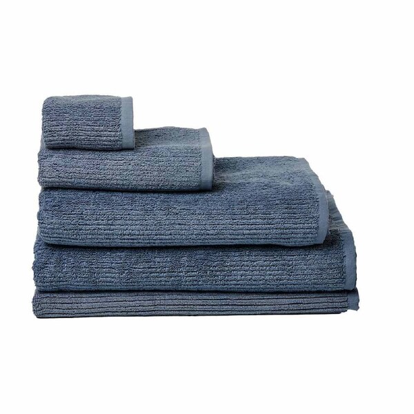 Arlo Face Washer Flint Stone 33X33cm 100% Cotton MyHouse