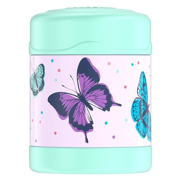 Thermos FUNtainer Vacuum Insulated Food Jar 290ml - Butterfly Frenzy