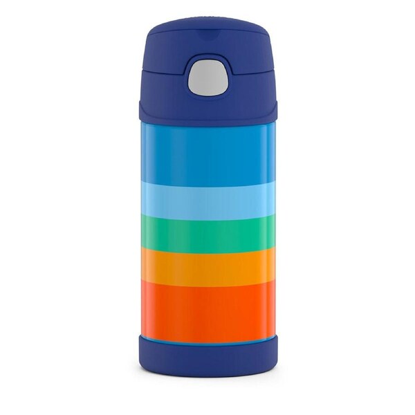 Thermos FUNtainer Vacuum Insulated Drink Bottle 355ml - Cool Retro