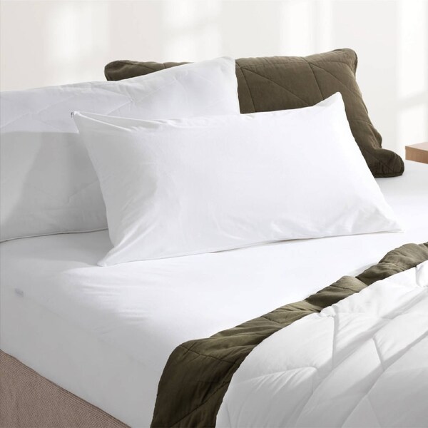 MyHouse Bamboo Wellness Pillow Protector 48cmX73cm Bamboo/Cotton