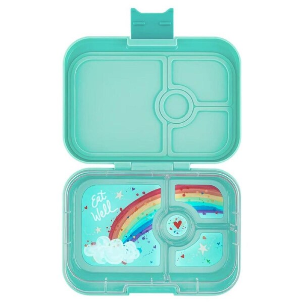 Yumbox Panino Lunch Box 4 Compartment - Miami Aqua