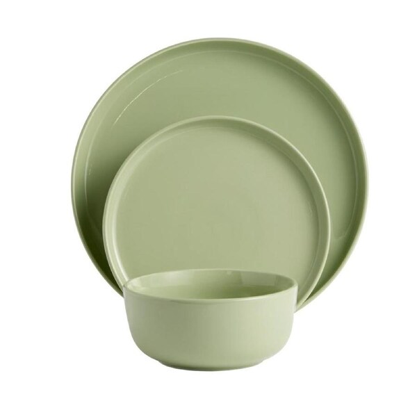 Royal Doulton Collective 12 Piece Dinnerware Set - Green