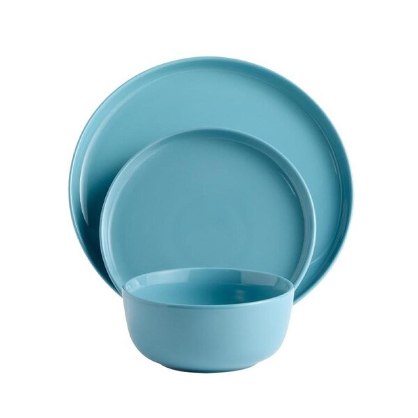 Royal Doulton Collective 12 Piece Dinnerware Set - Blue