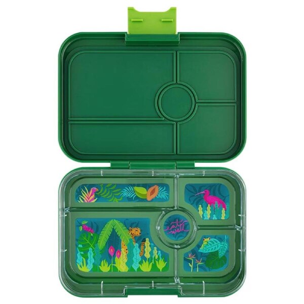 Yumbox Tapas Lunch Box 5 Compartment - Palm Green