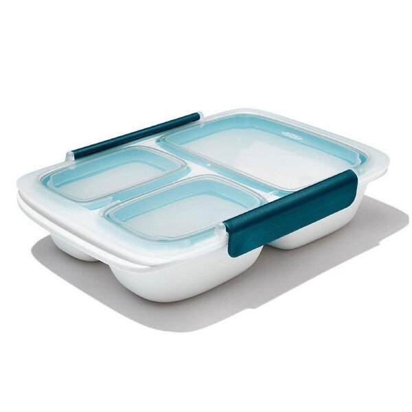 OXO Prep & Go Divided Container 900ml 27X18X6cm