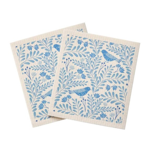 MyHouse Set of 2 Dish Cloths - Birds