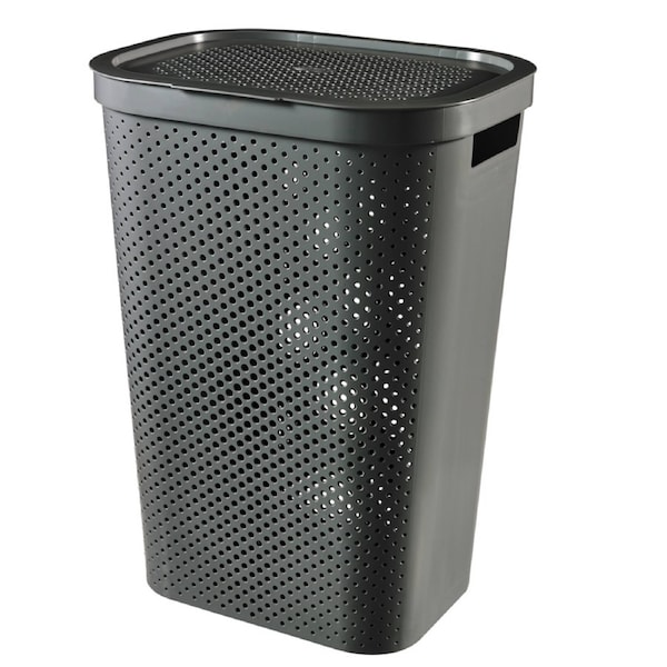 Curver Infinity Laundry hamper (60L) - Dark Grey
